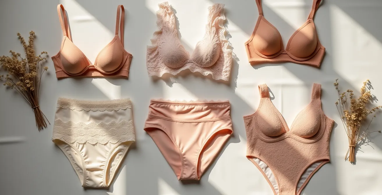 Komfort-Ästhetik-Matrix zur Auswahl der perfekten Dessous visualisiert