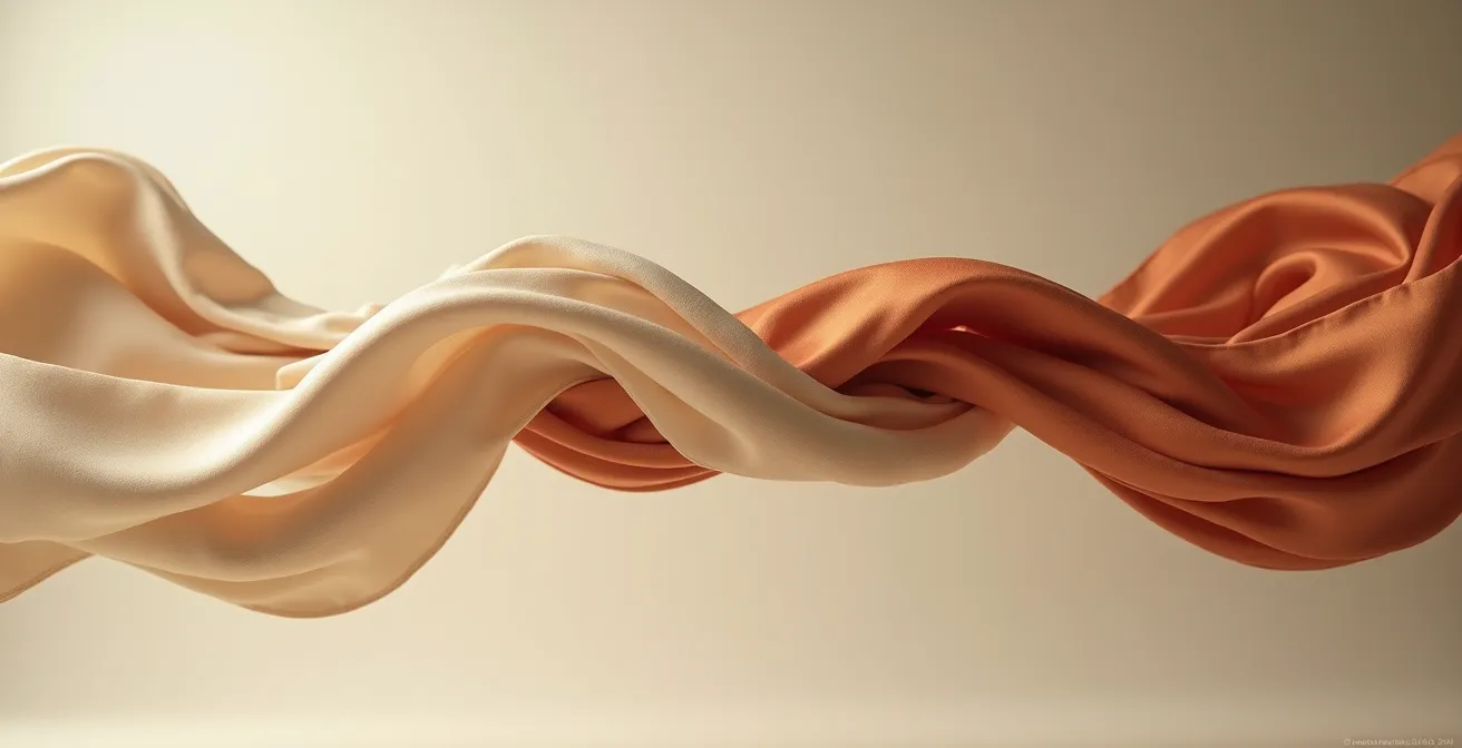 Abstrakte Darstellung der harmonischen Verbindung von Körper und Geist