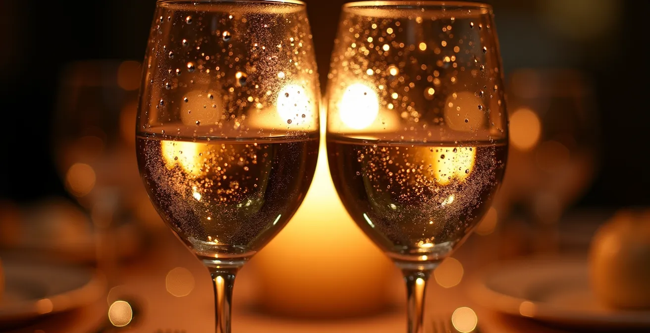 Ein Paar tauscht verliebte Blicke beim gemeinsamen Kochen aus, symbolisch für den Aufbau erotischer Spannung